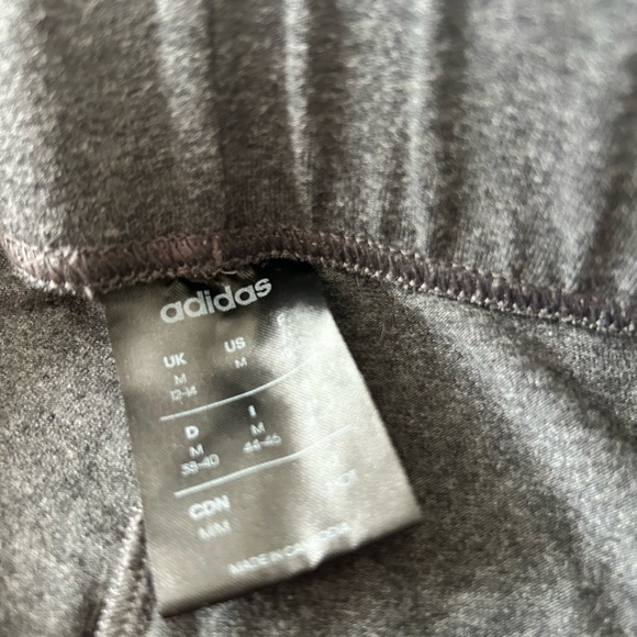 Dark Gray ADIDAS leggings - Picture 3 of 4